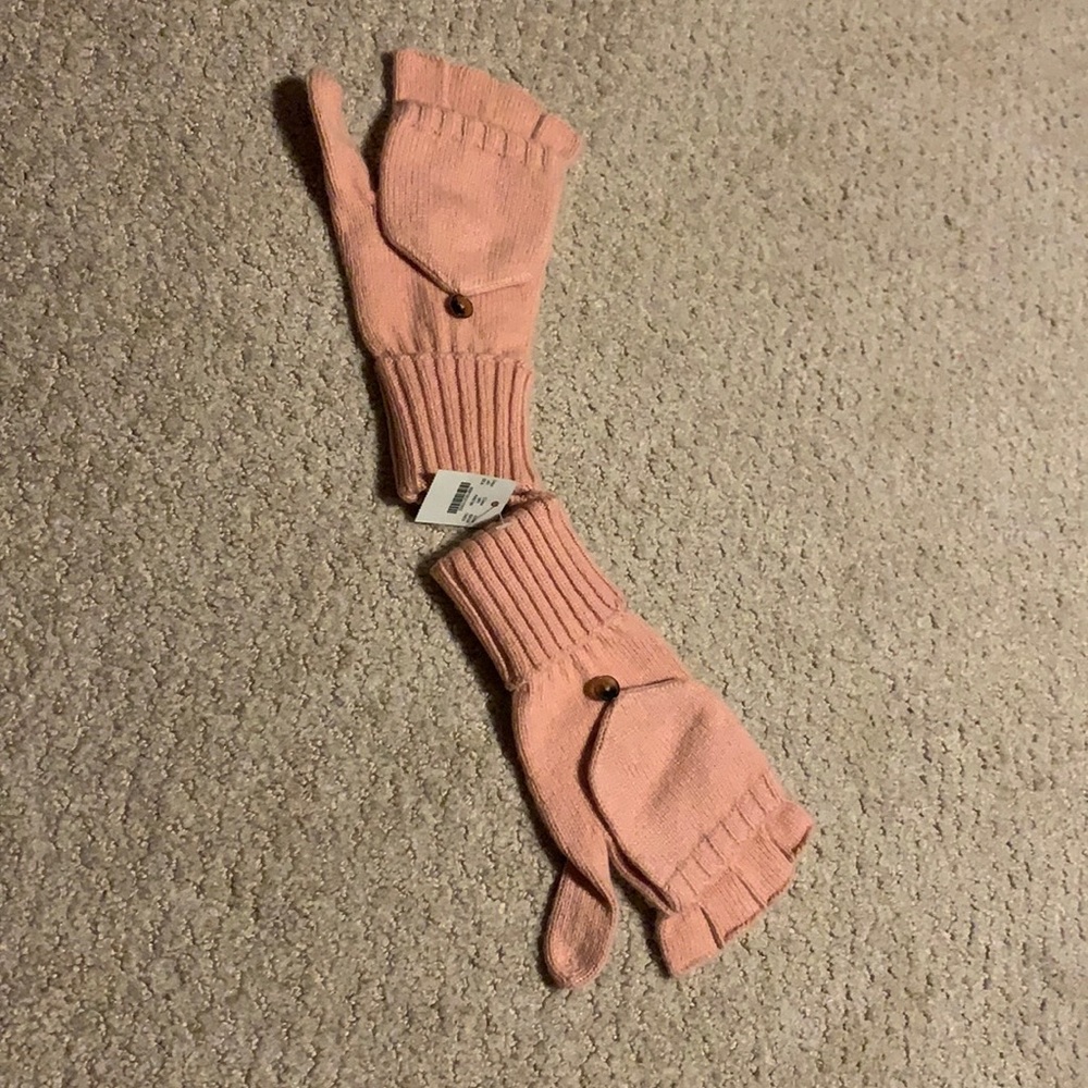 NWT J Crew fingerless gloves/mittens.